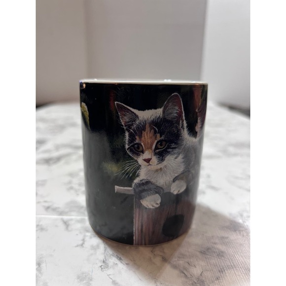 Lang And Wise Collector Mug Housesitting Cat Persis Clayton Weirs Painting Cup - Picture 8 of 11